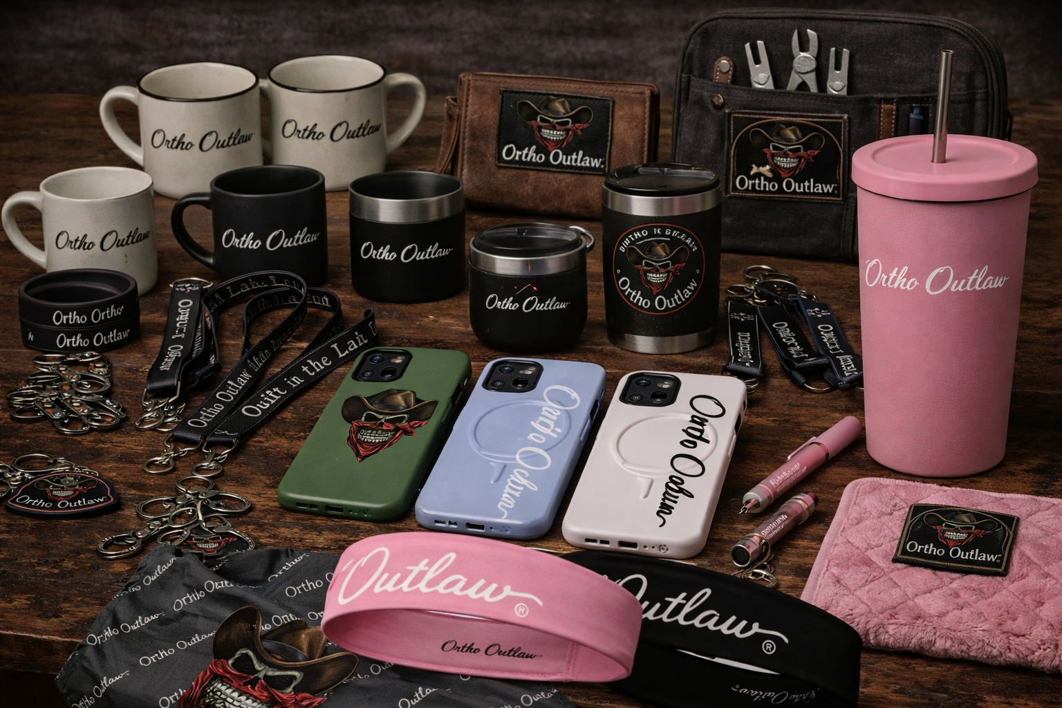orthodontic accessories phone cases mugs mouse pads and gear Ortho Outlaw