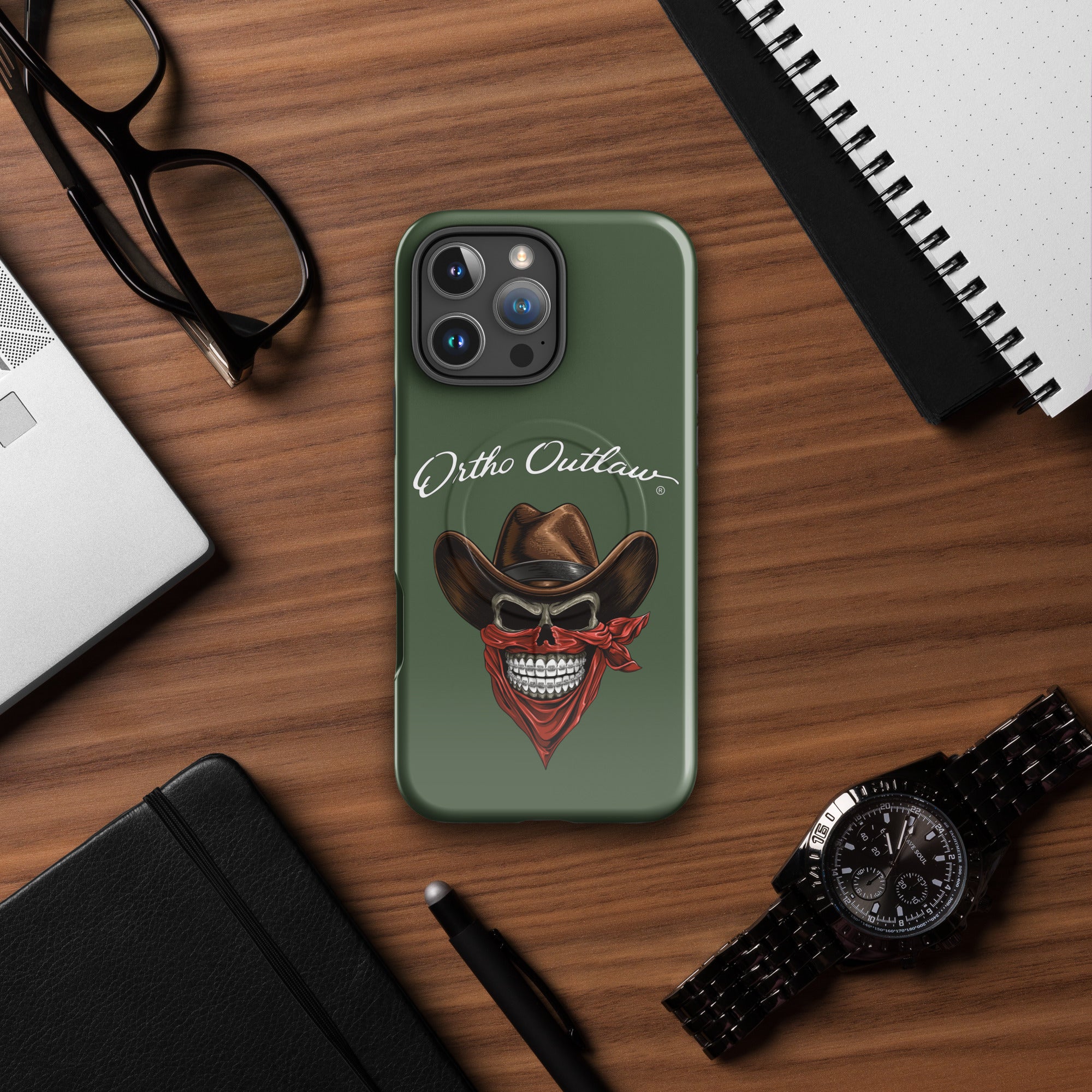 Ortho Outlaw phone case minimalist protective case orthodontic design